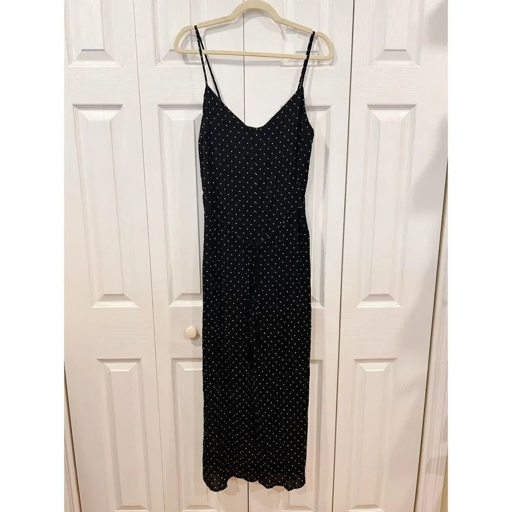 Lulus Charming Ways Black and White Polka Dot Culotte Jumpsuit - Picture 3 of 11